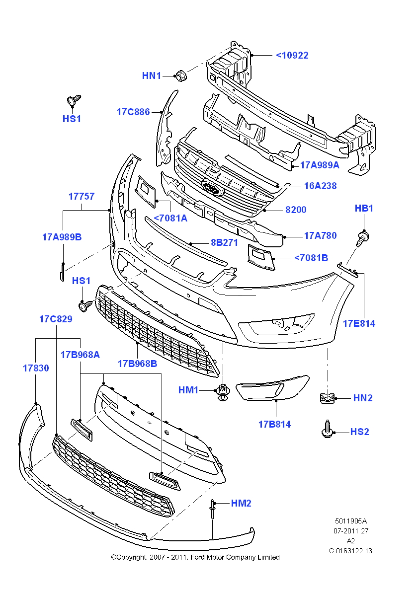 Запчасти на форд фокус. Ford Focus передний бампер схема. Схема переднего бампера Форд фокус 2. Ford s-Max передний бампер схема. Схема бампера Форд Куга 2 Рестайлинг.